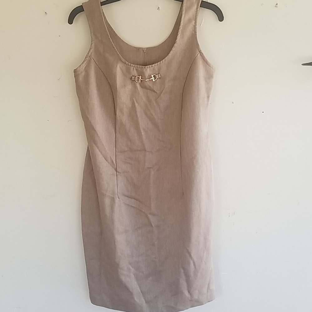VTG Gold Sheath Dress